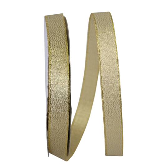 The Ribbon Roll 7/8" x 100yd. Metallic Shimmer Lamé Ribbon